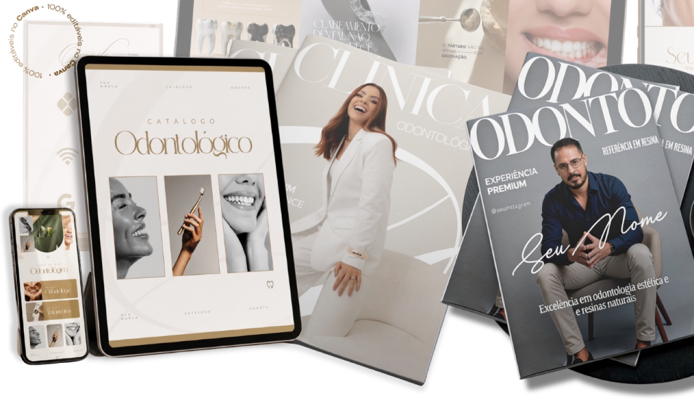 Materiais do Kit Odonto